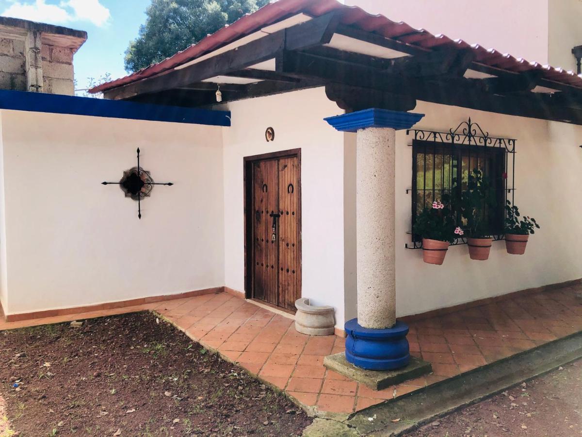 Cabanas El Pajar Zacatlán Exteriör bild