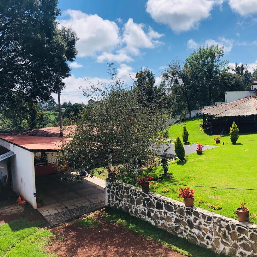 Cabanas El Pajar Zacatlán Exteriör bild