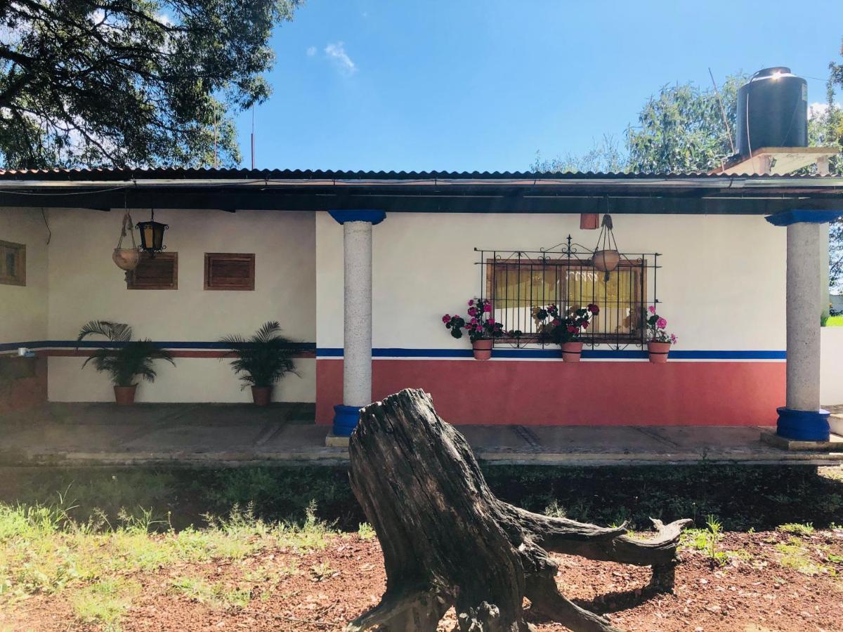 Cabanas El Pajar Zacatlán Exteriör bild