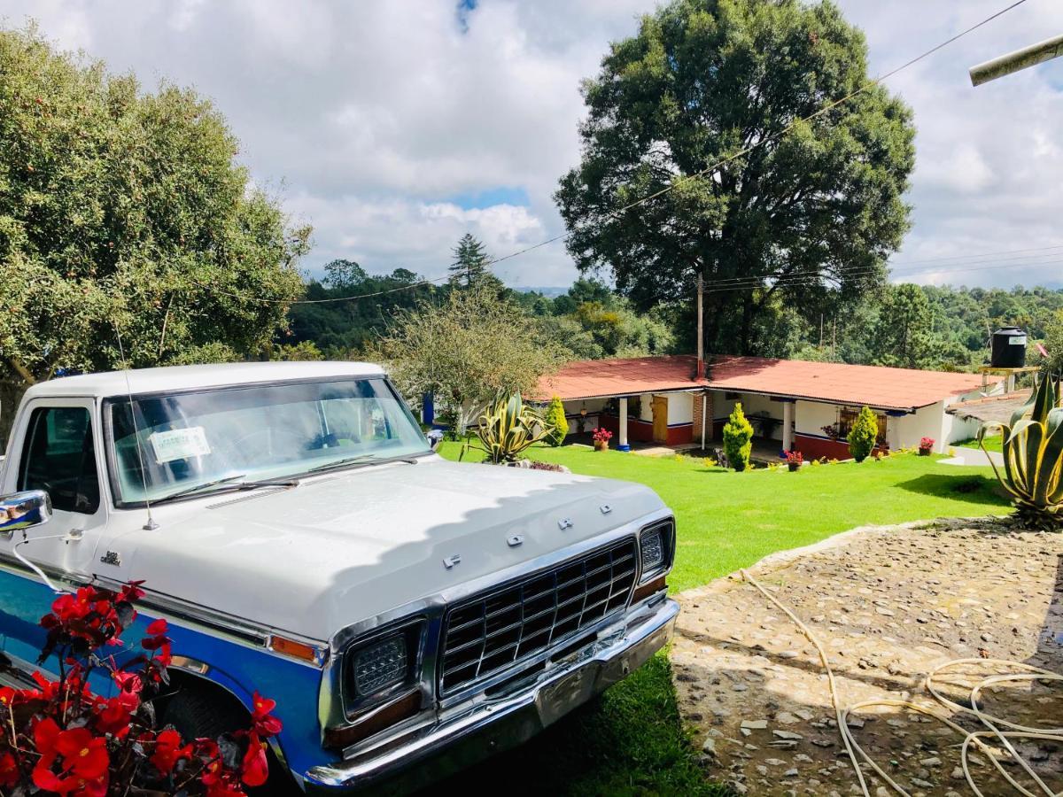 Cabanas El Pajar Zacatlán Exteriör bild