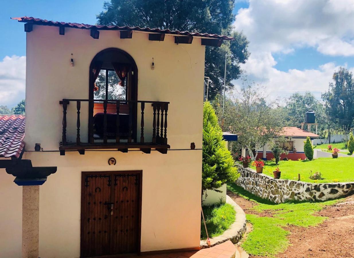 Cabanas El Pajar Zacatlán Exteriör bild