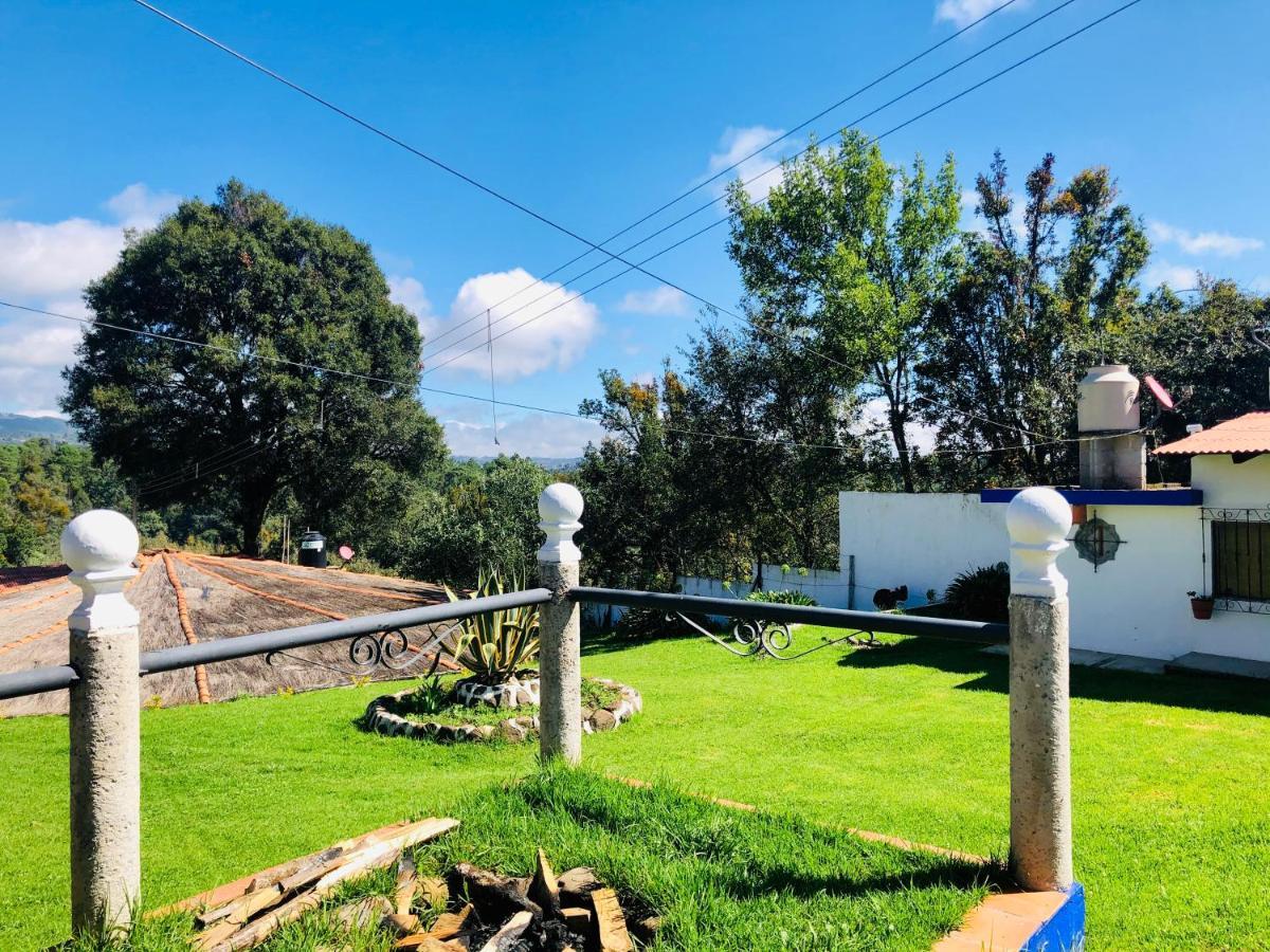 Cabanas El Pajar Zacatlán Exteriör bild